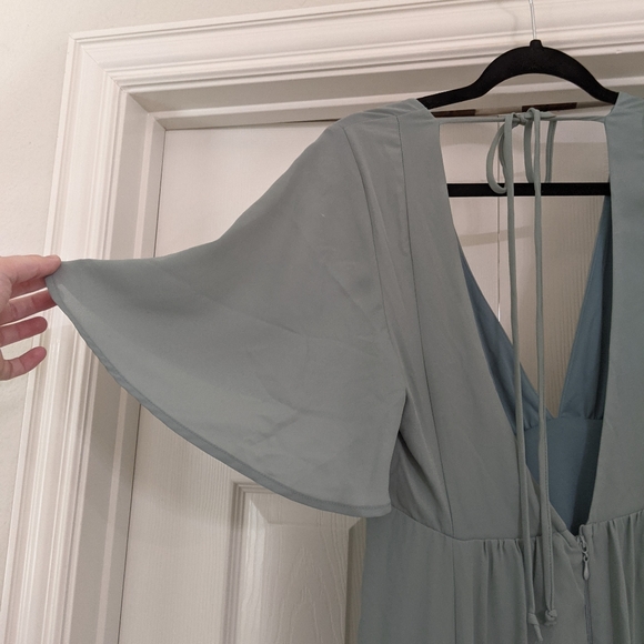 Show Me Your Mumu Faye Flutter Sleeve Maxi Dress - Picture 6 of 6